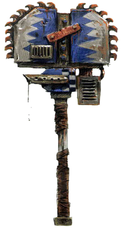 Reference used. Choppa can be found in the Codex: Orcs (4th Edition)