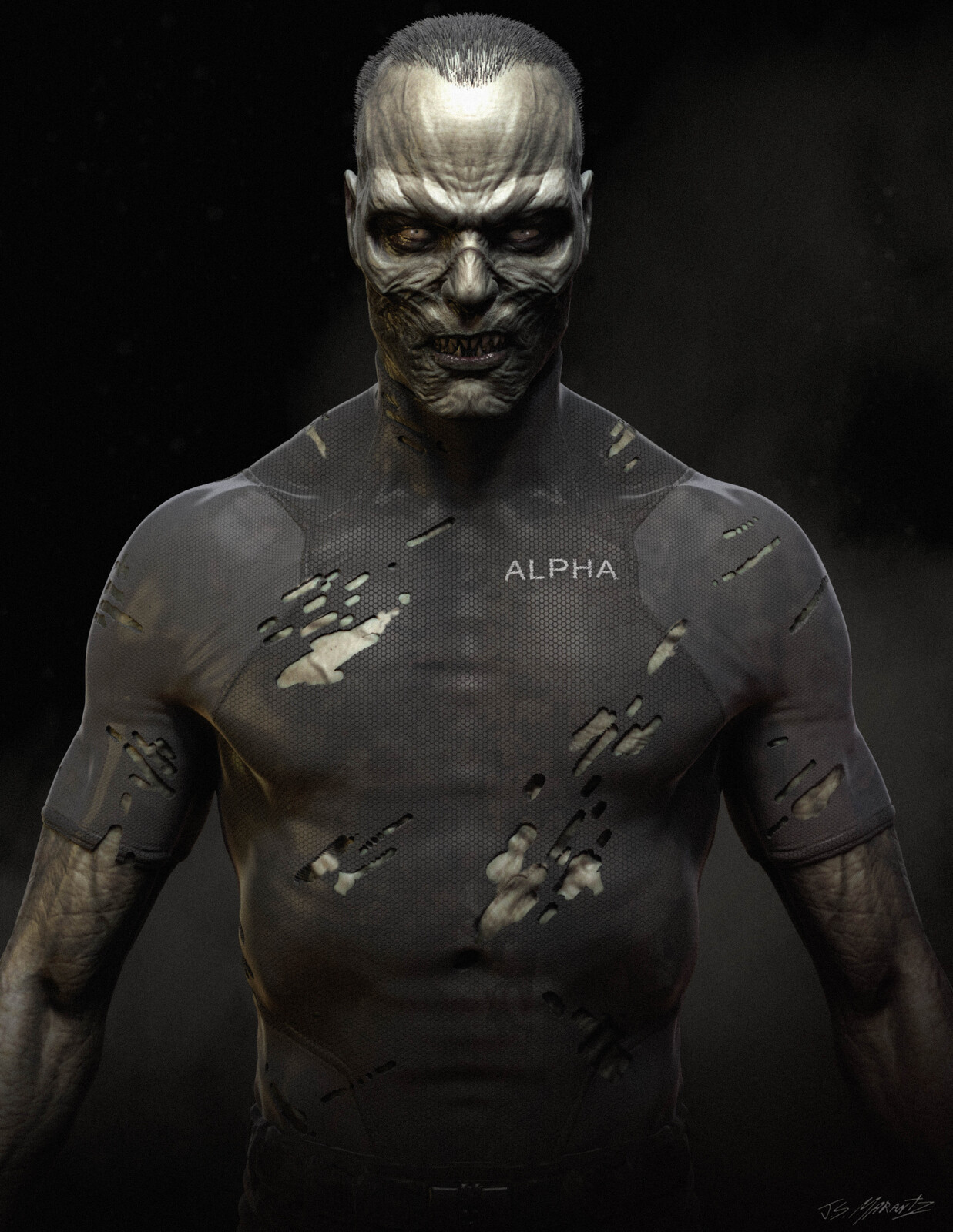 Army of the Dead Zeus and Alpha Concept Art