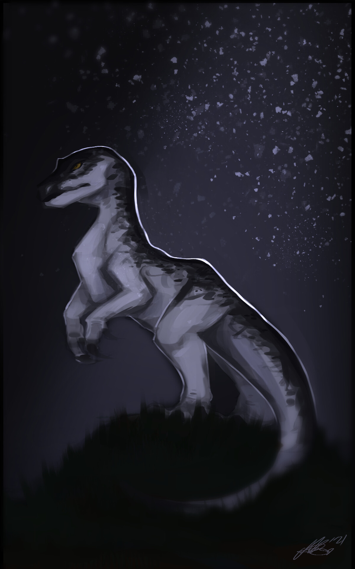 ArtStation - Utahraptor 1