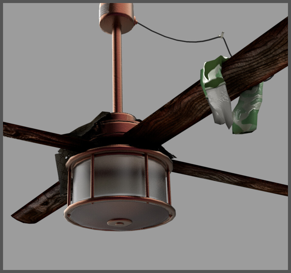 ArtStation Dirty Ceiling Fan