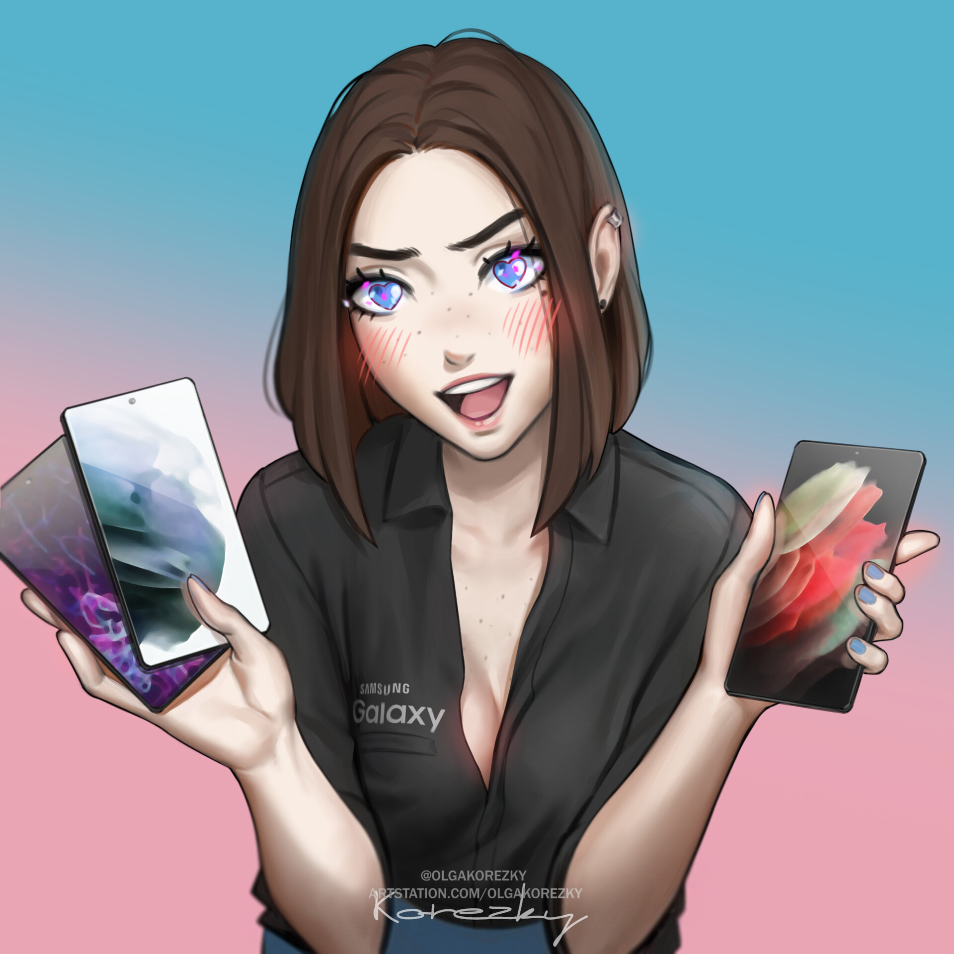 Artstation Samsung Samantha Olga Korezky