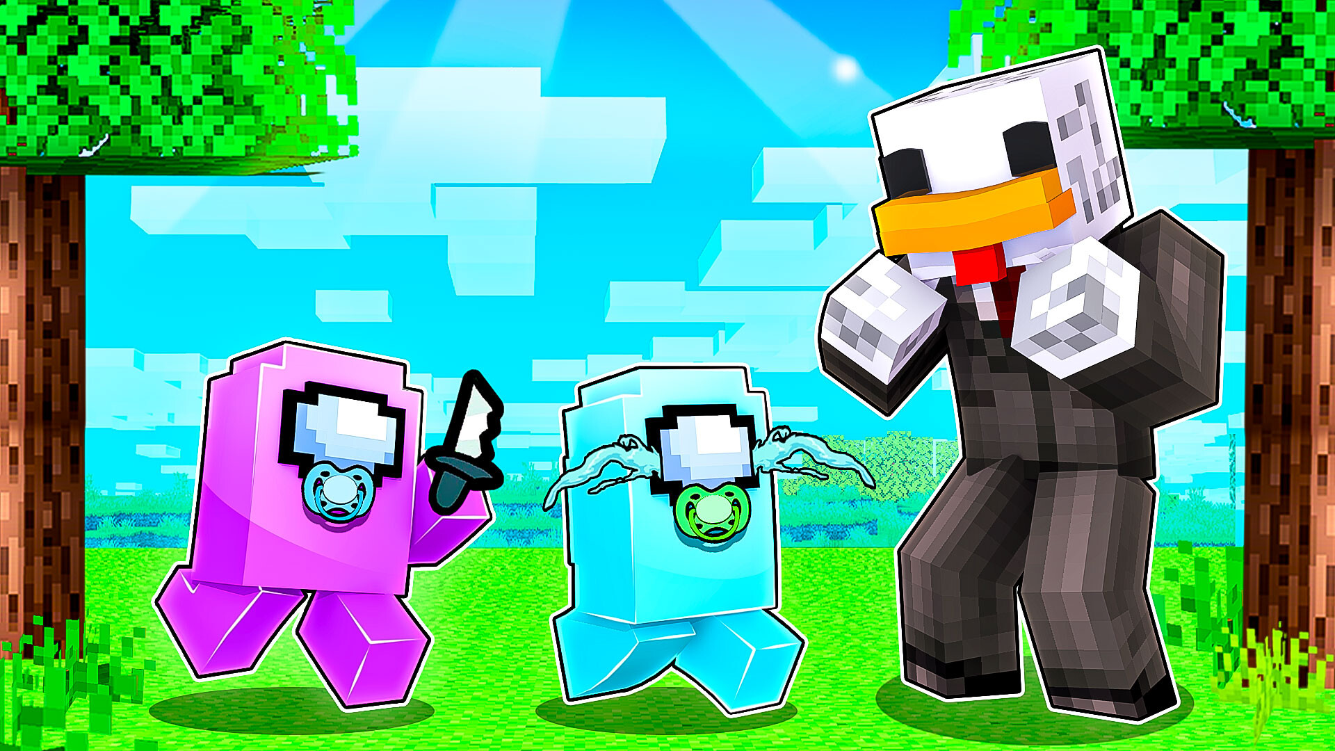 Foxitor Creations - Thumbnail's 2D - Minecraft