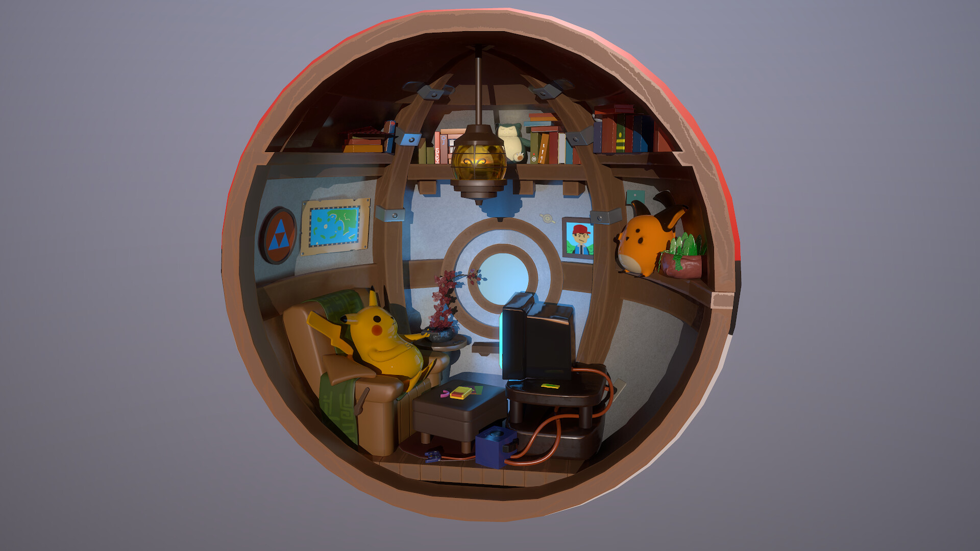 ArtStation - Inside the ball