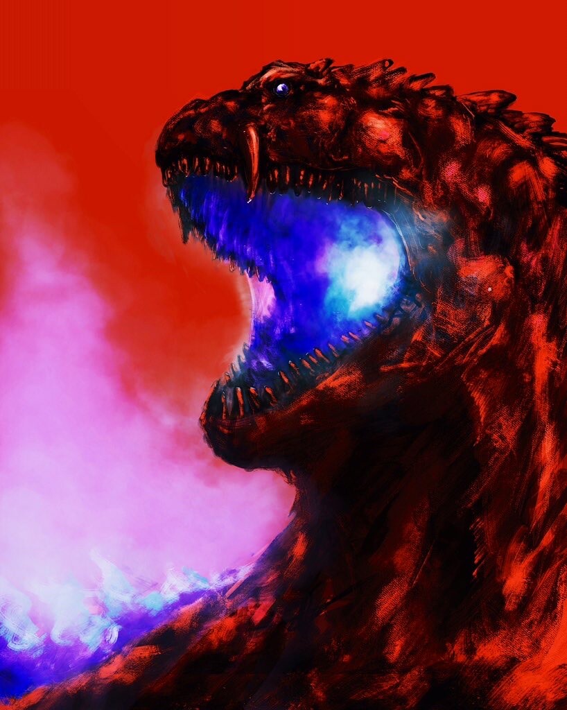 ArtStation - ゴジラ・ウルティマ godzilla ultima