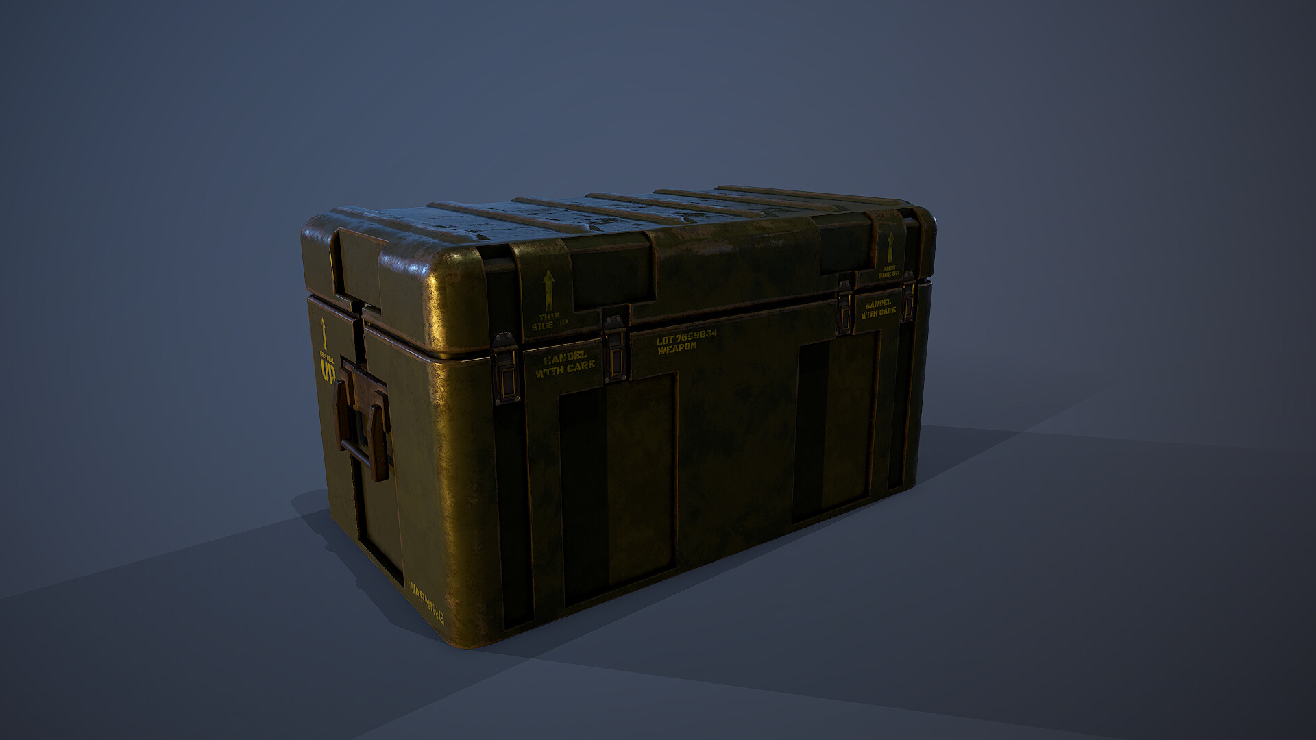 ArtStation - Crate_game asset