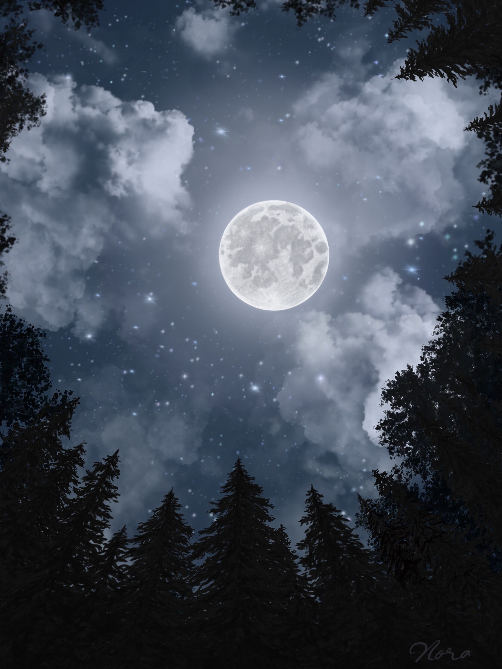 ArtStation - Midnight Moon
