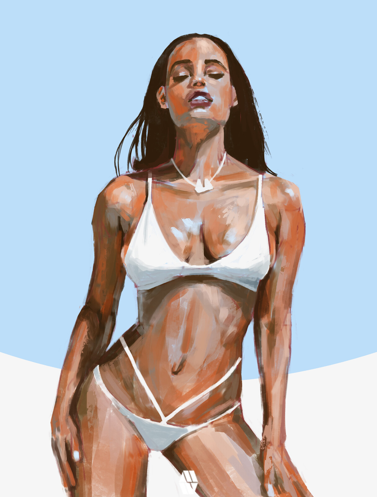 Photoshop Digital Painting Study - Personal Practice