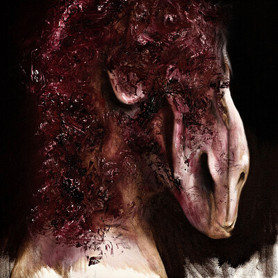 Dark Horse (Oils).