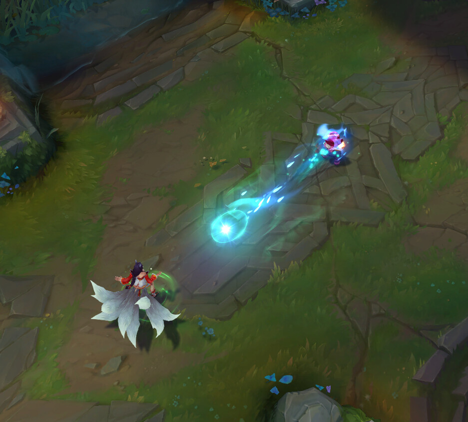 Q Heal Return and Hit