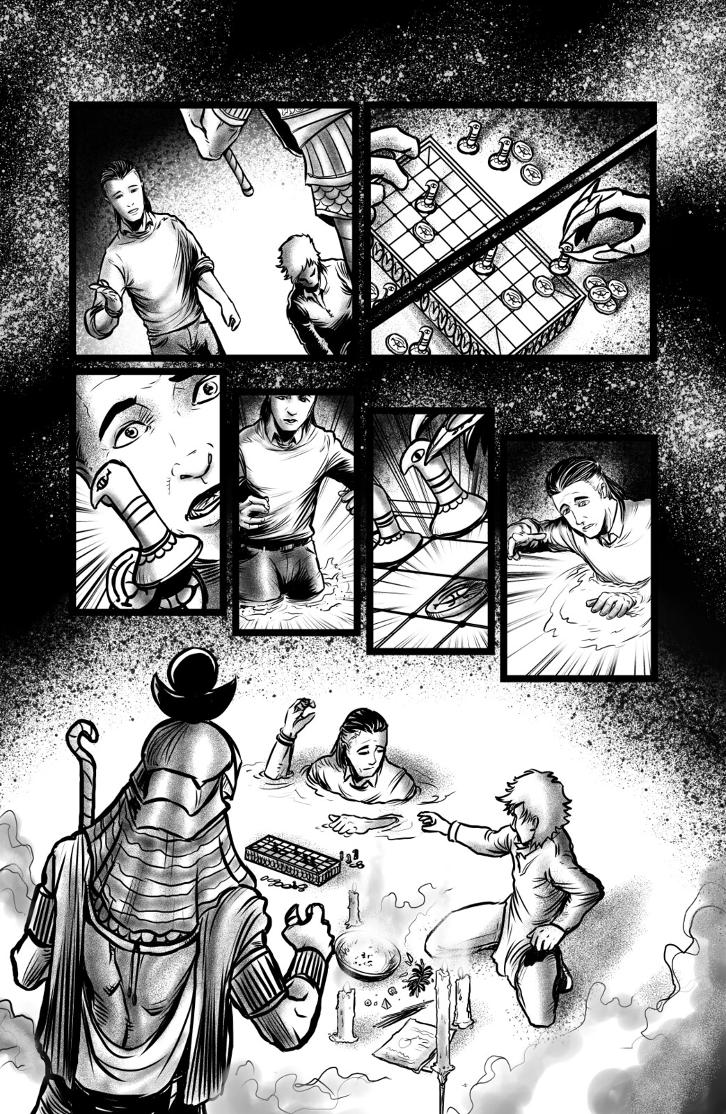 Book of Thoth Page 4 Inked
