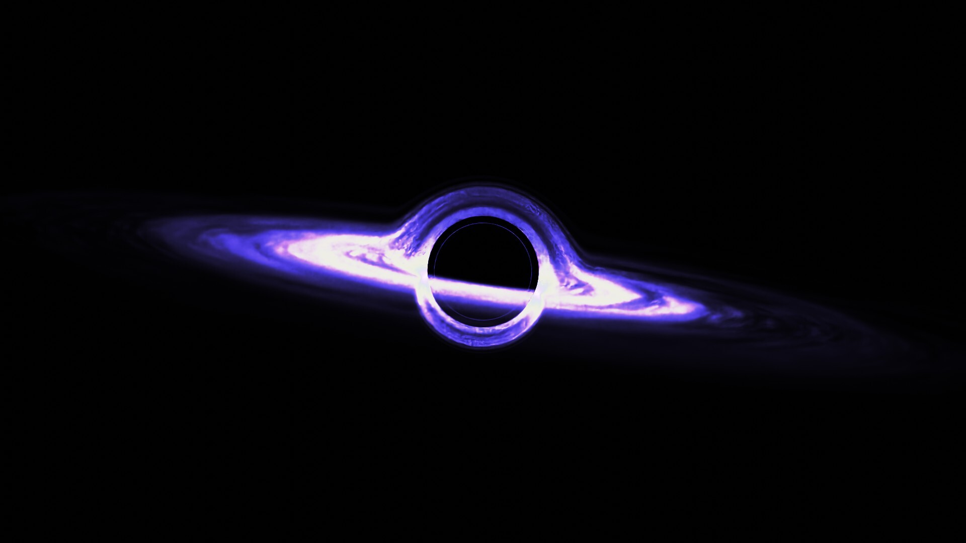 Artstation purple black hole