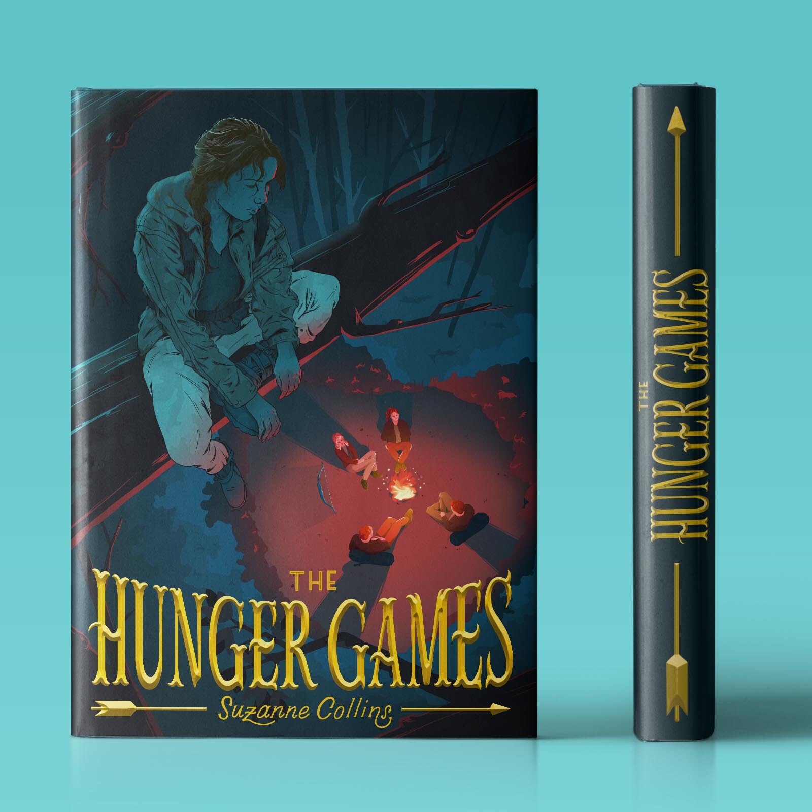 ArtStation The Hunger Games Book Cover Concept