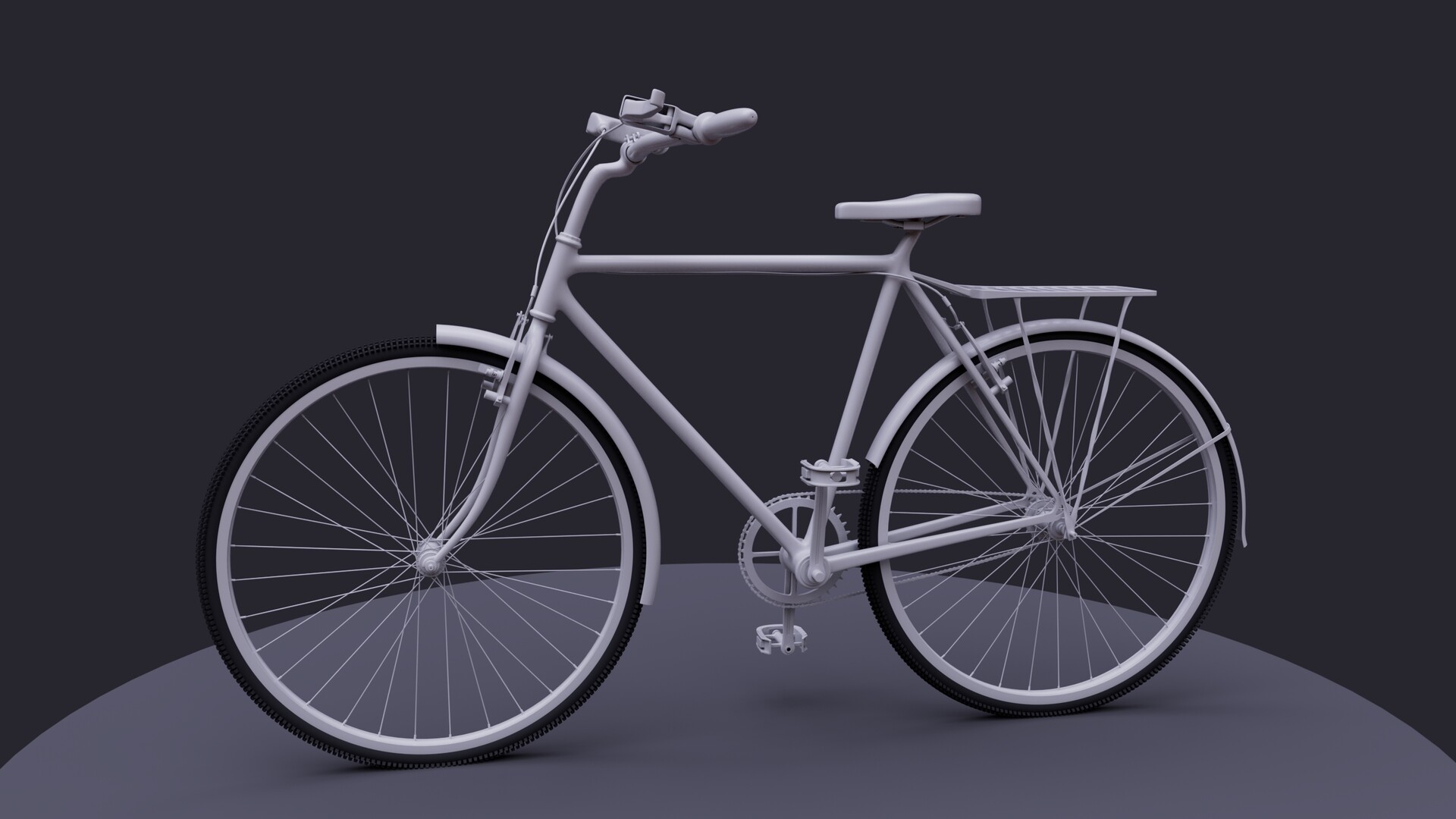 ArtStation - Bicycle 3D Model