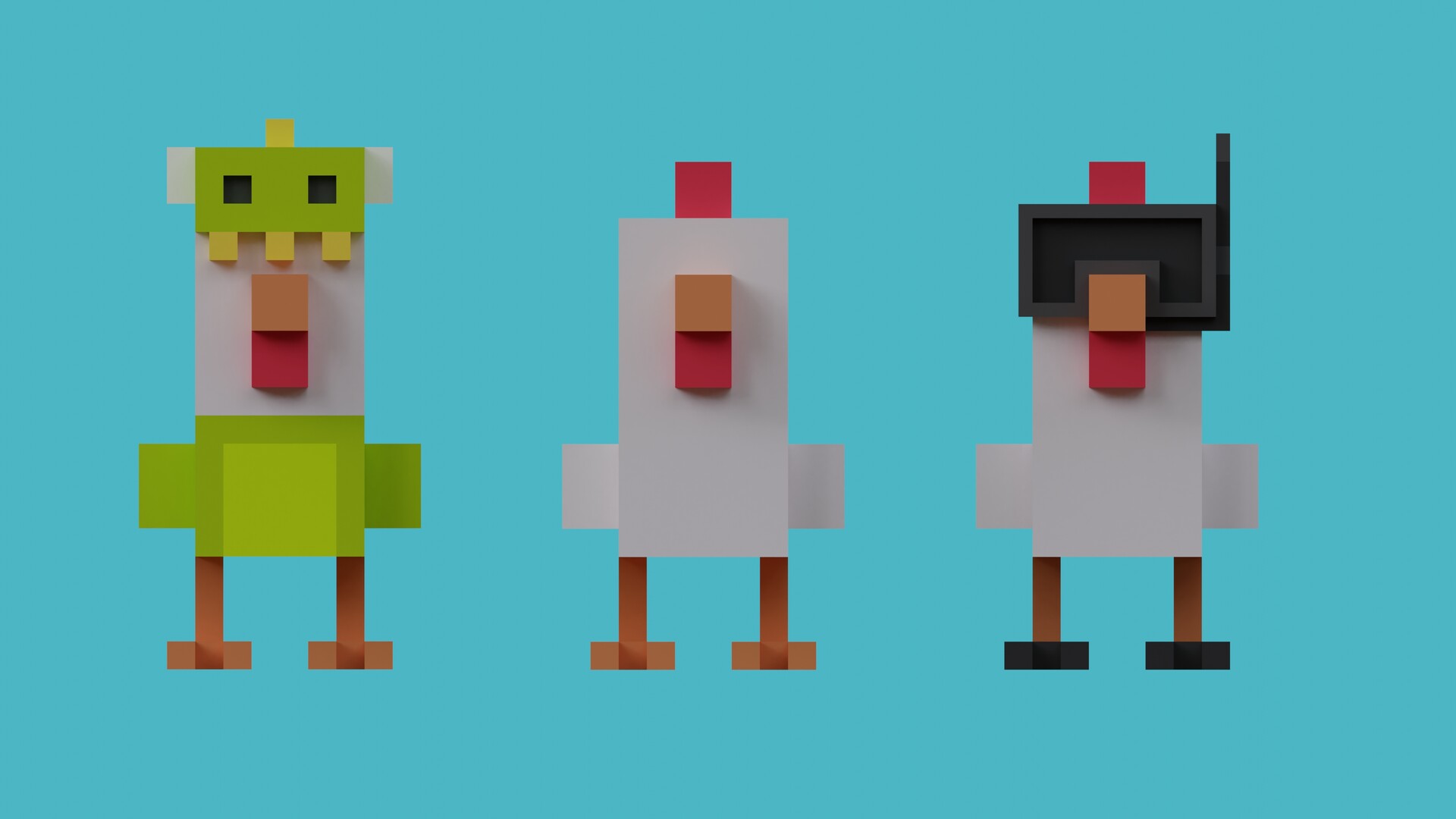 ArtStation - Crossy Road | Characters