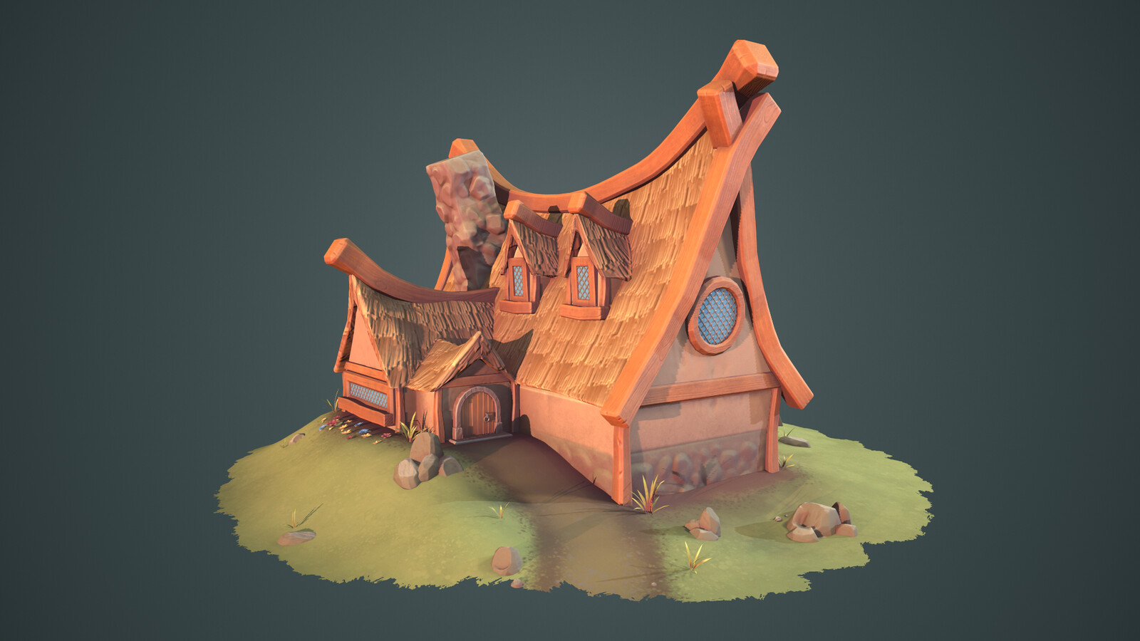 Stylized Fantasy Farmhouse