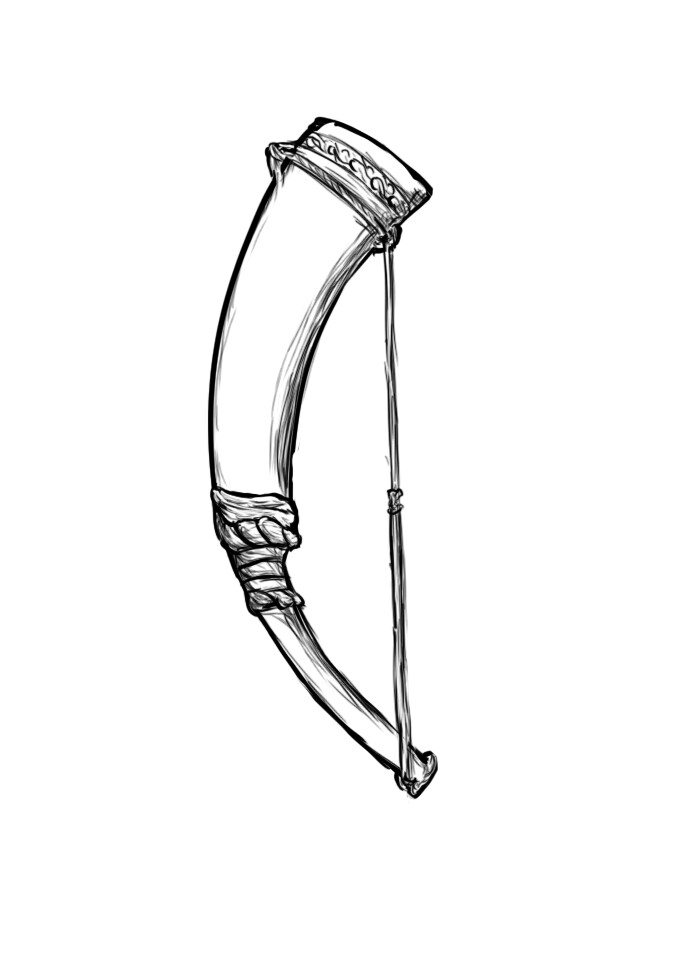 Bow Horn Sketch