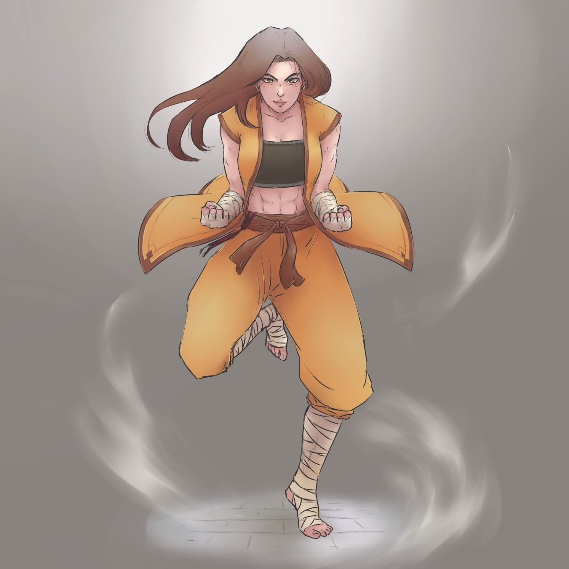 ArtStation - DnD Monk