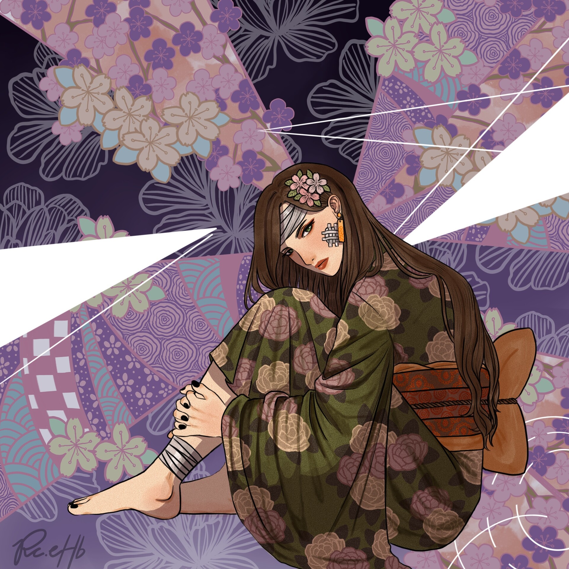 Ashley Miles 最後の花 Last Flower
