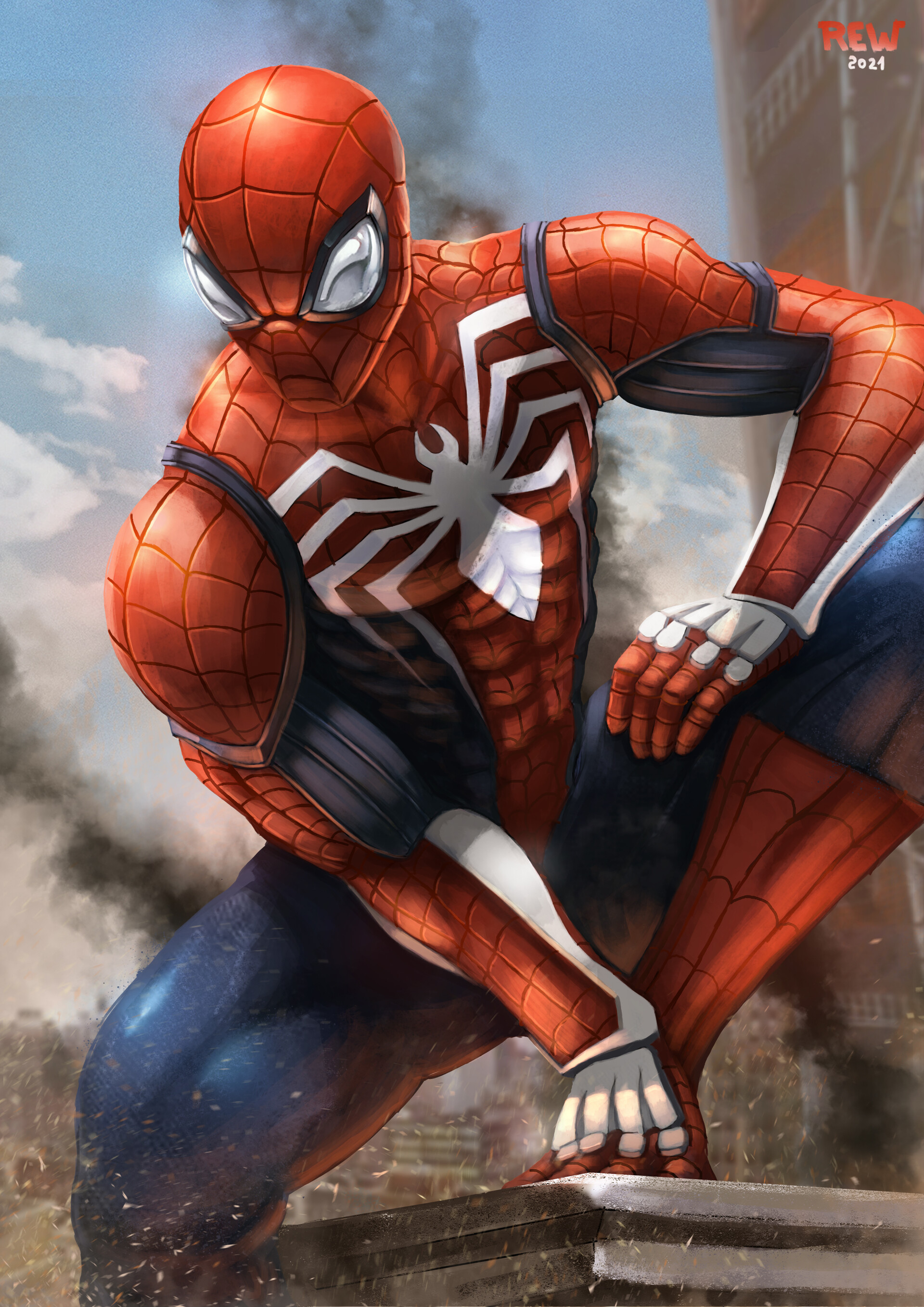 ArtStation - Spiderman Fanart