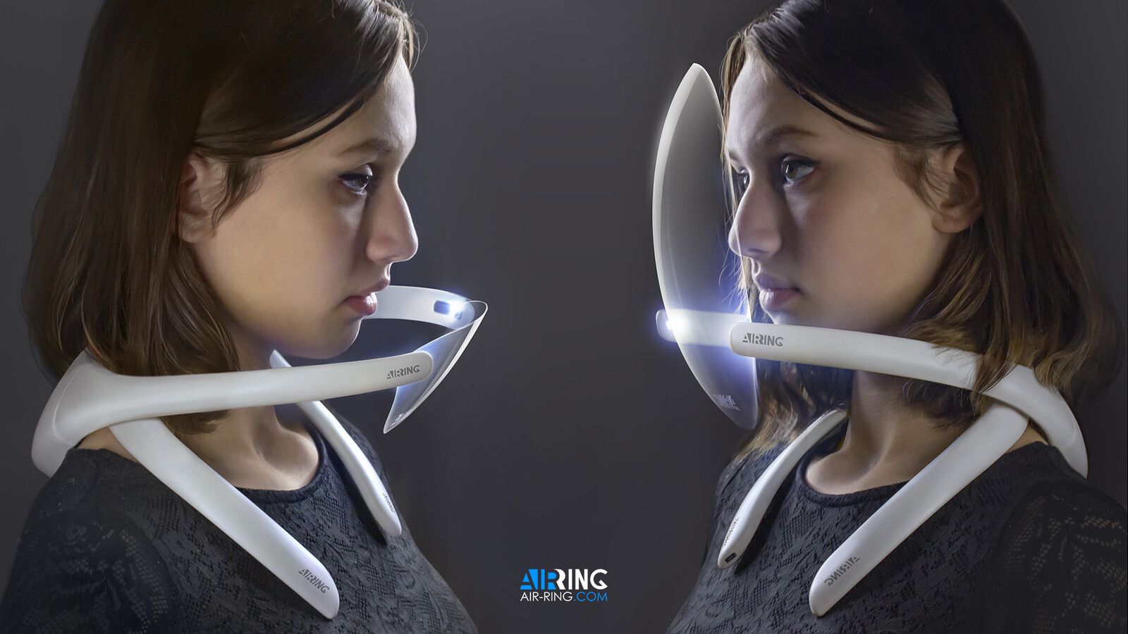 Air-Ring - Wearable  Air Purifier Mask and Screen