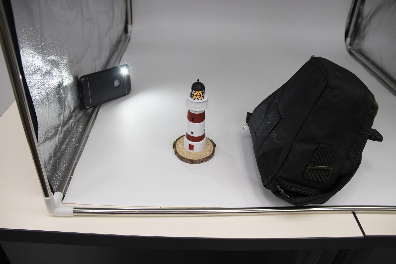 Improvised photoshoot at Auckland Library