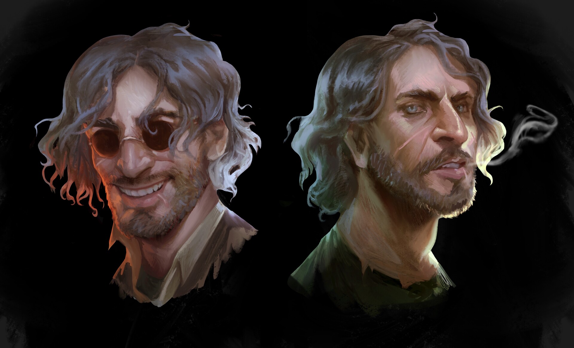 ArtStation Heisenberg sketches RE8