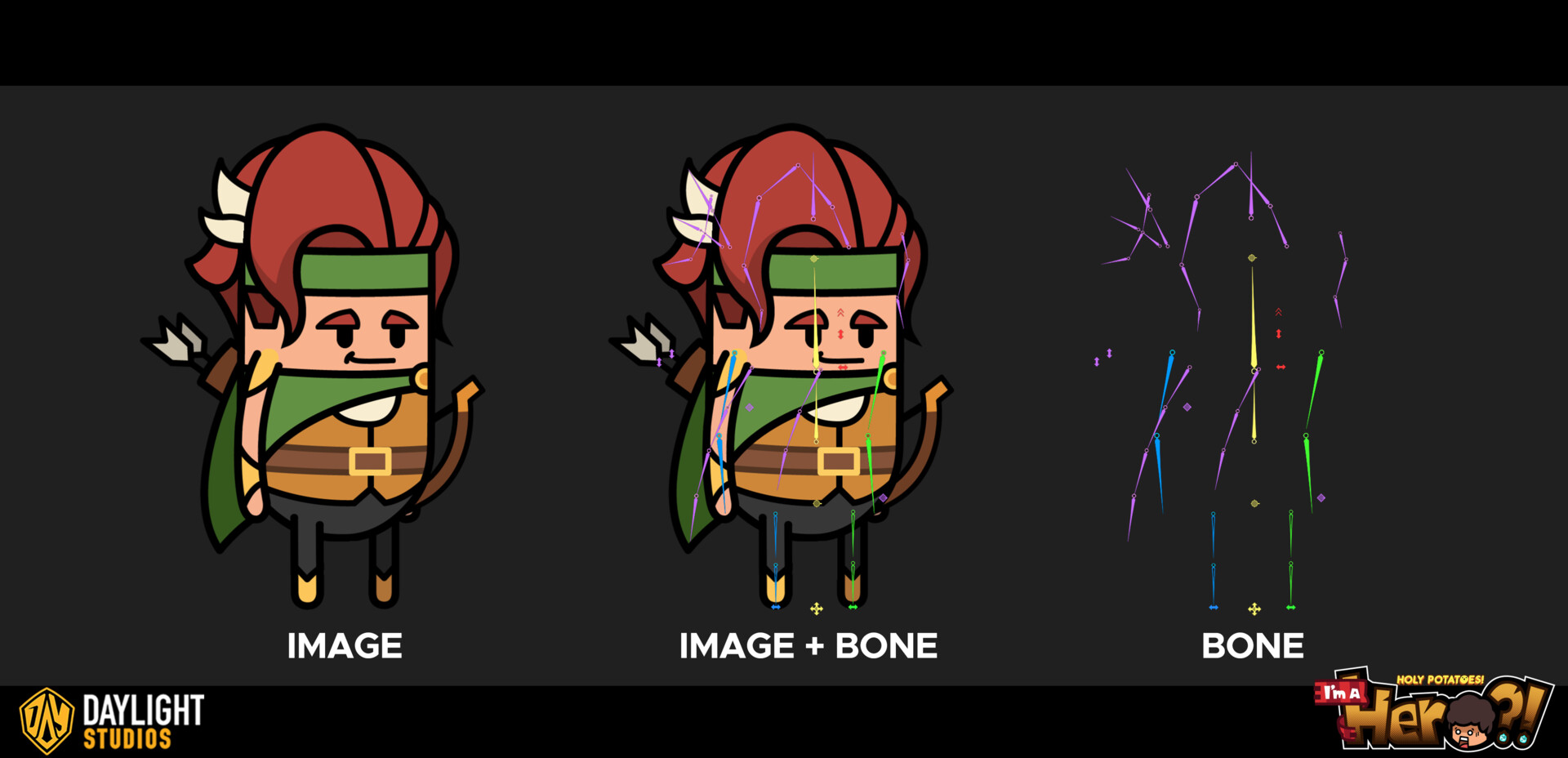 Leonard Chua - NPC, Allied Heroes - Spine 2D Animation Showcase