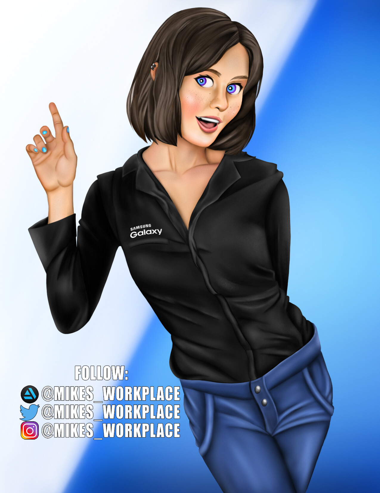 Sam Samsung Mikes Workplace Artstation Sam Samsung Mikes Workplace Artstation