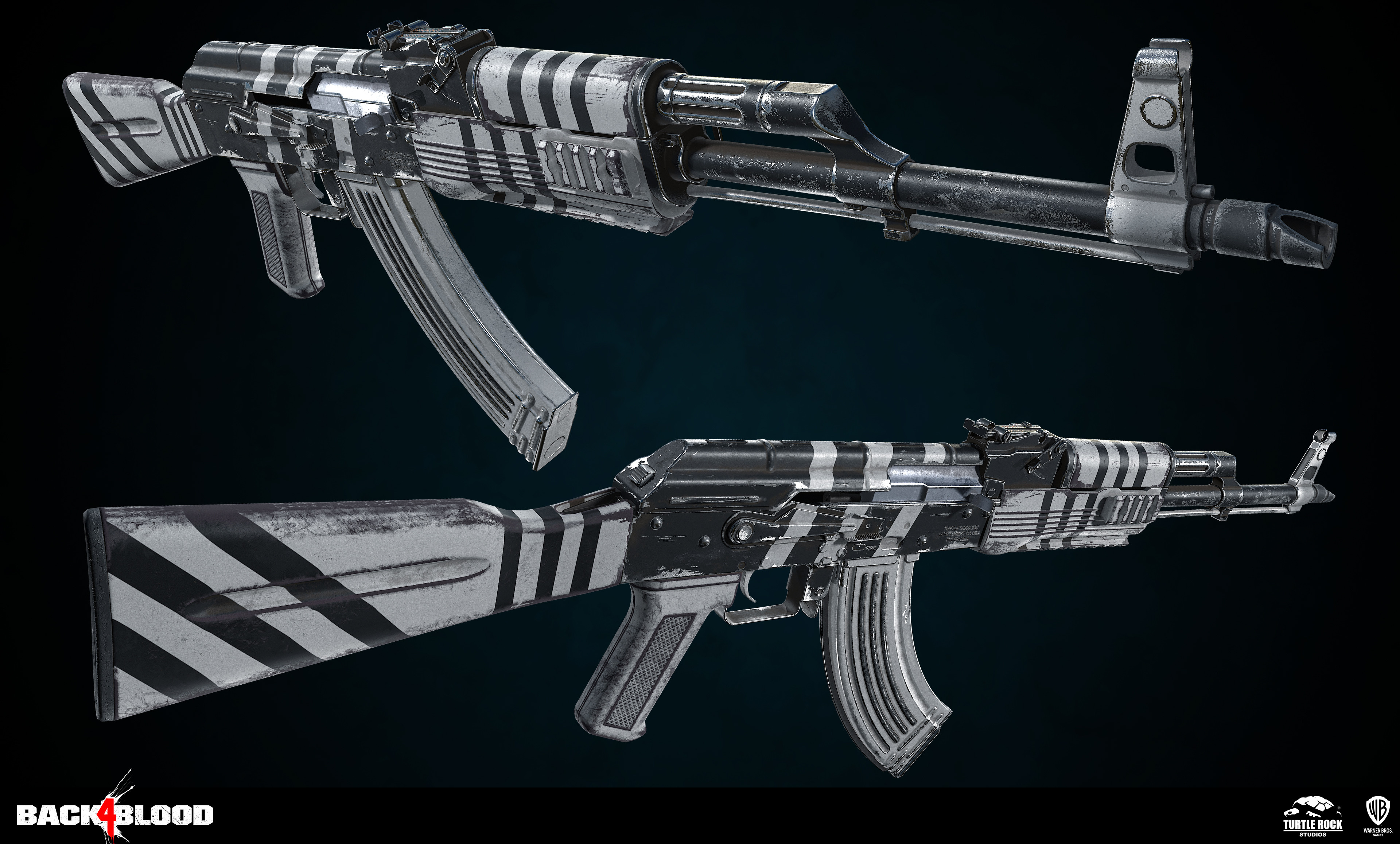 Artstation Back 4 Blood Ak47 Brad Boyles