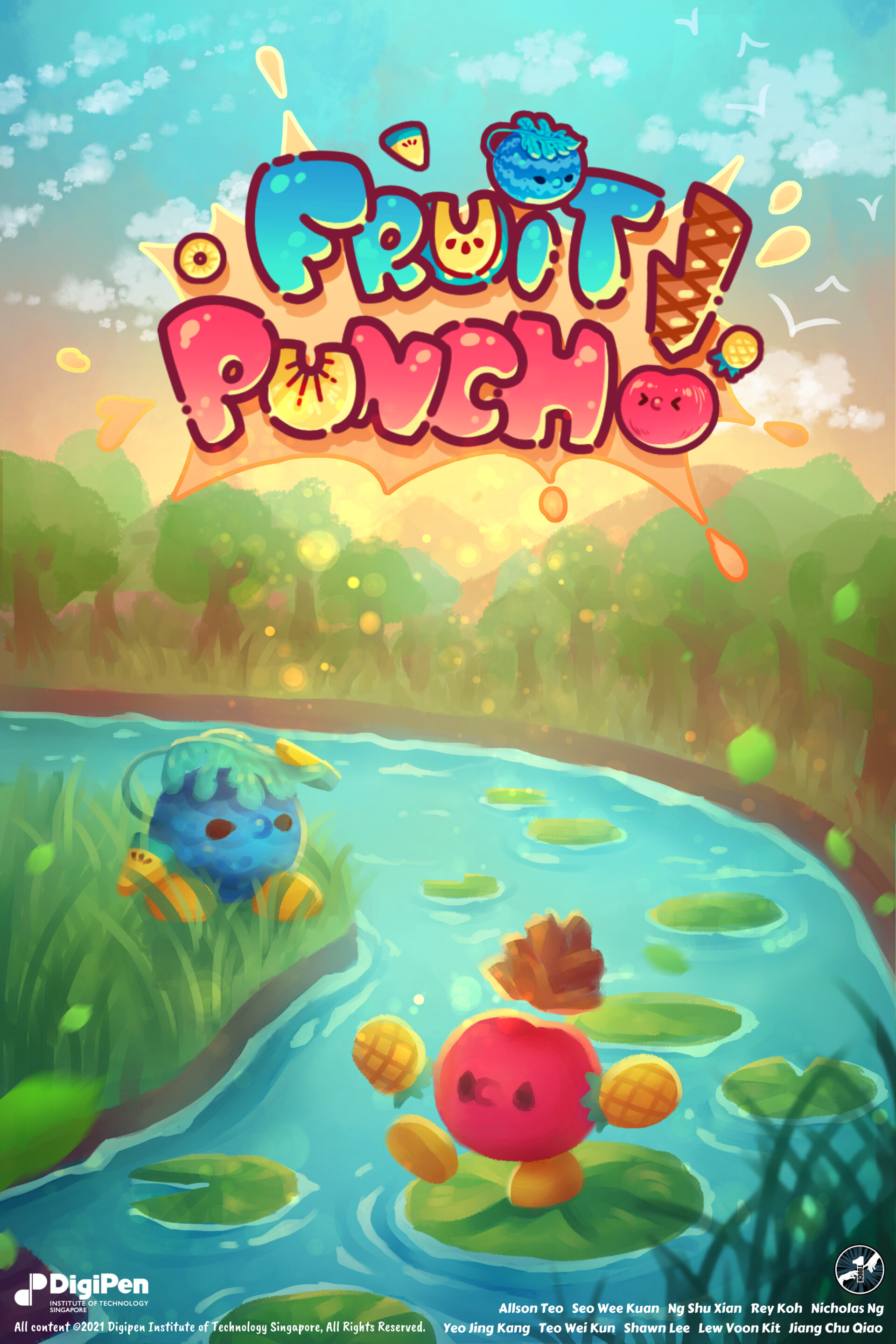 ArtStation Fruit Punch! Concepts