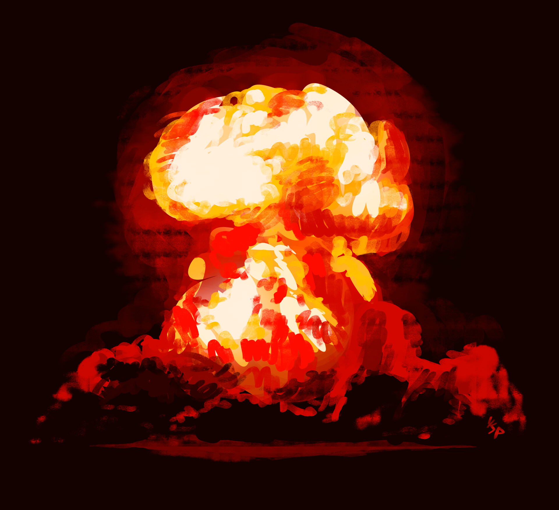 ArtStation - Explosion study