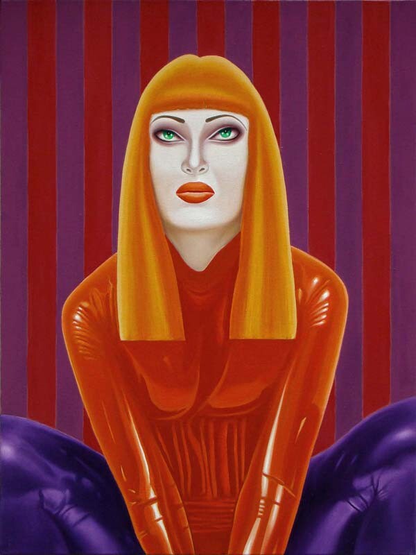 ArtStation - painting on canvas oil.