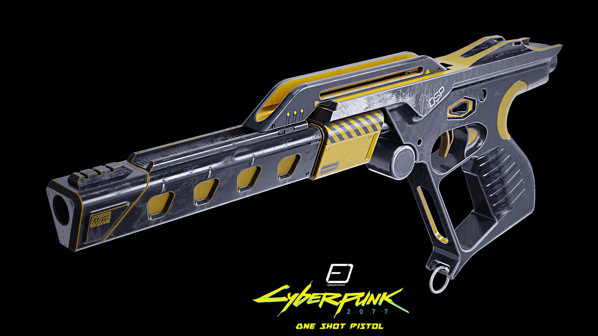 Cyberpunk Pistol