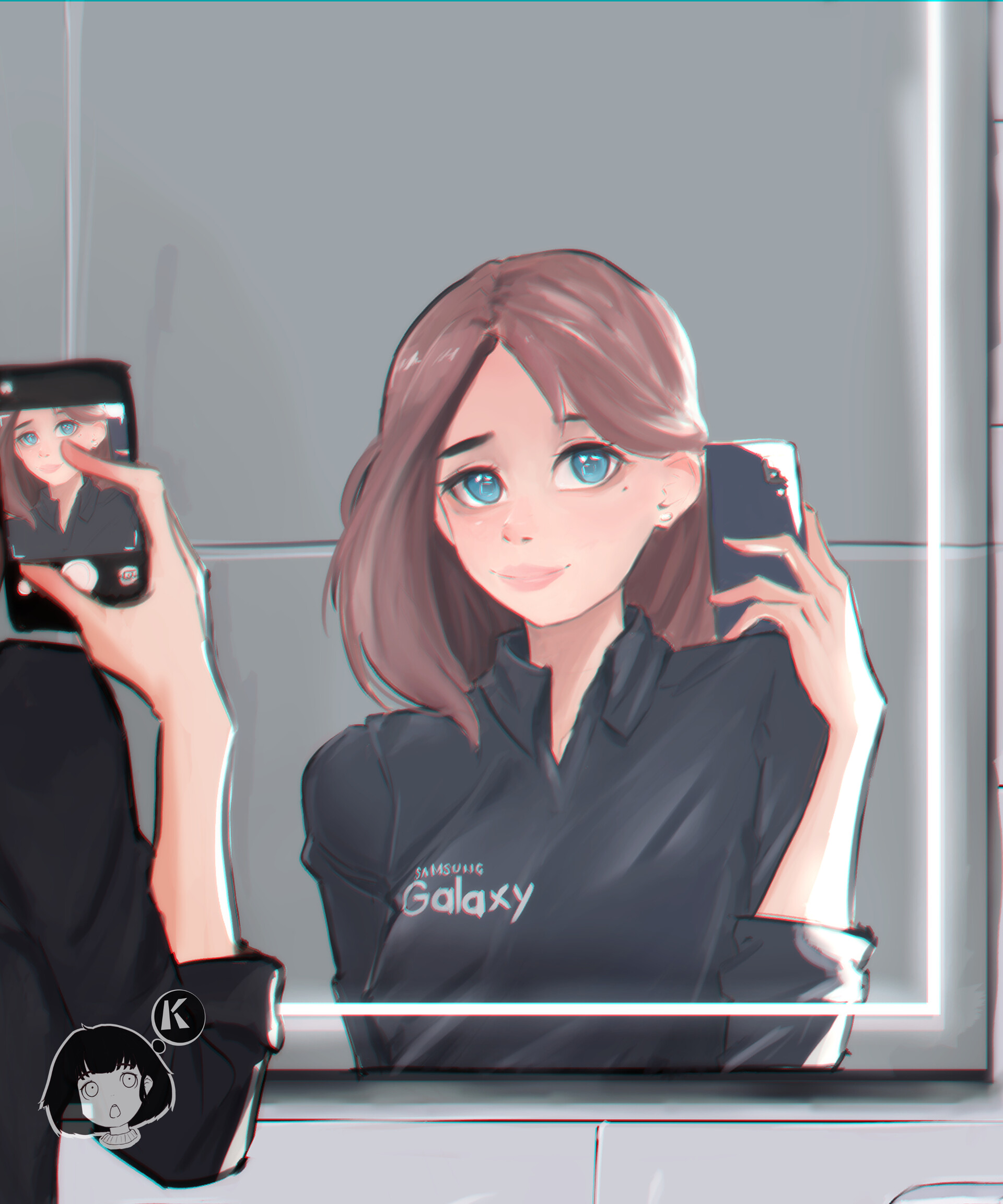 Artstation Samsung Sam Kuro Senpai Artstation Samsung Sam Kuro Senpai
