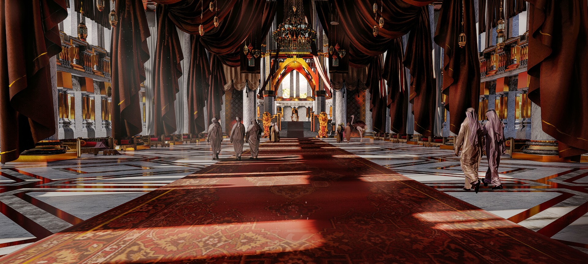 ArtStation Kings hall