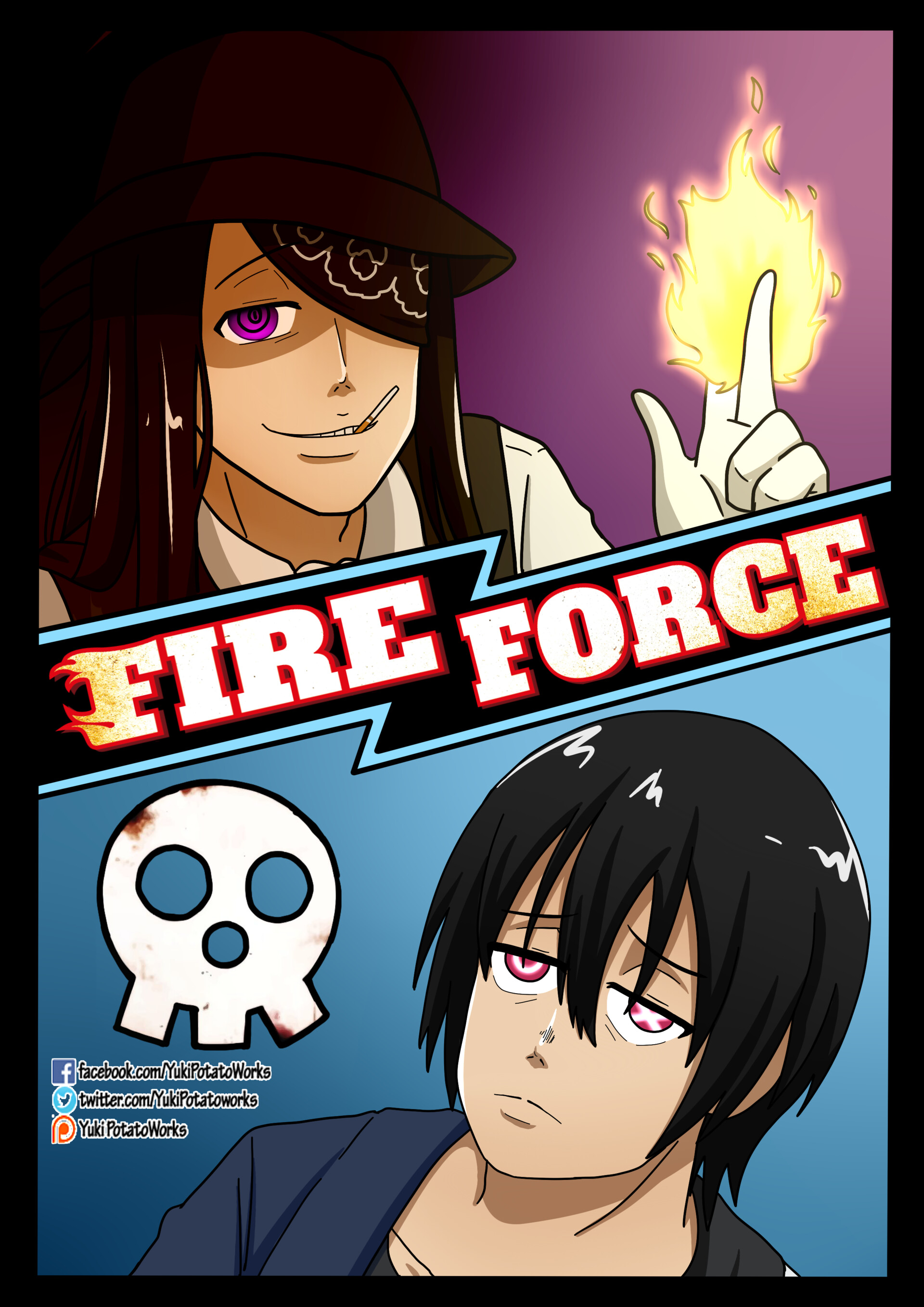 Joker fire force  Anime, Manga, Anime character drawing