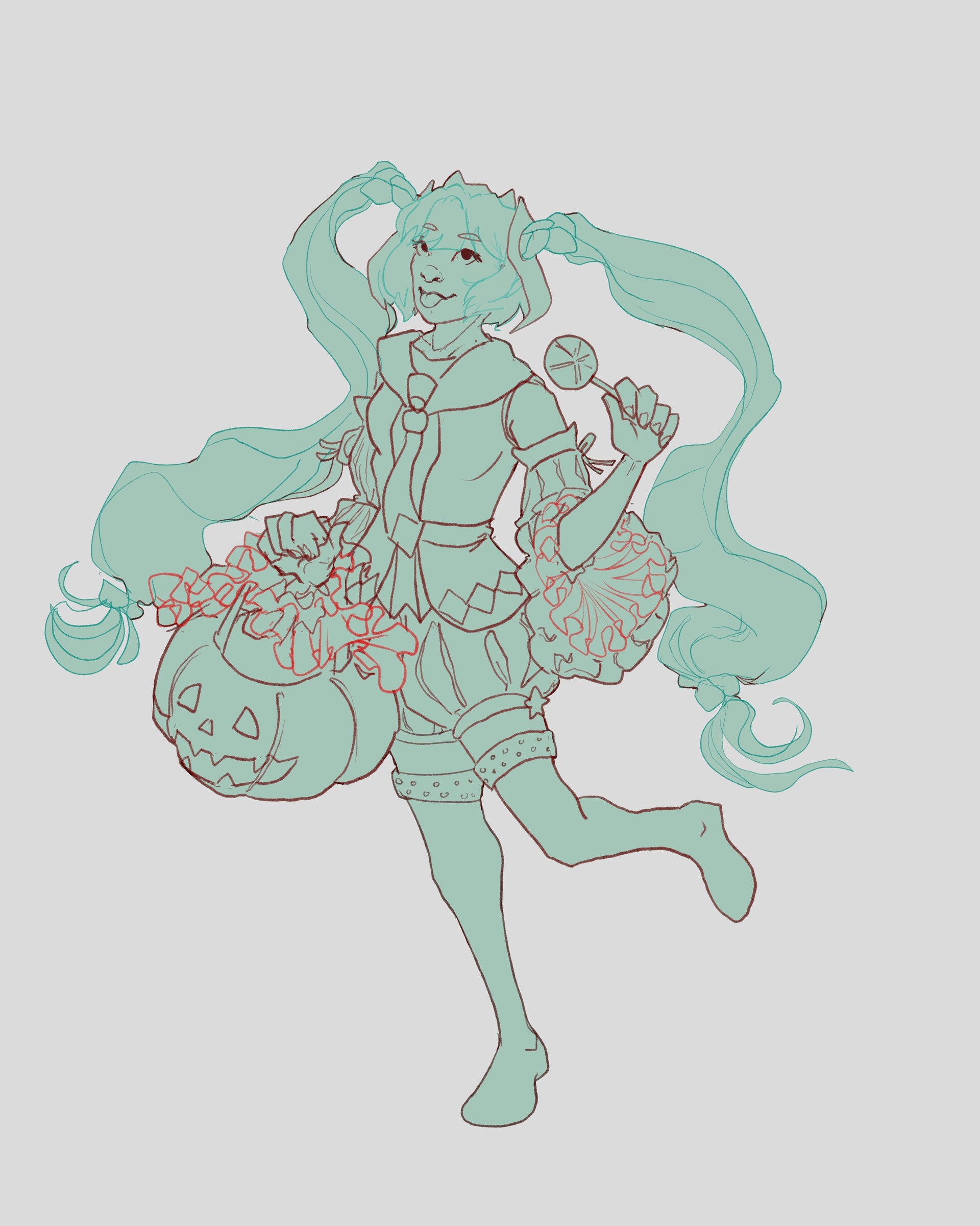 ArtStation - Trick or Miku