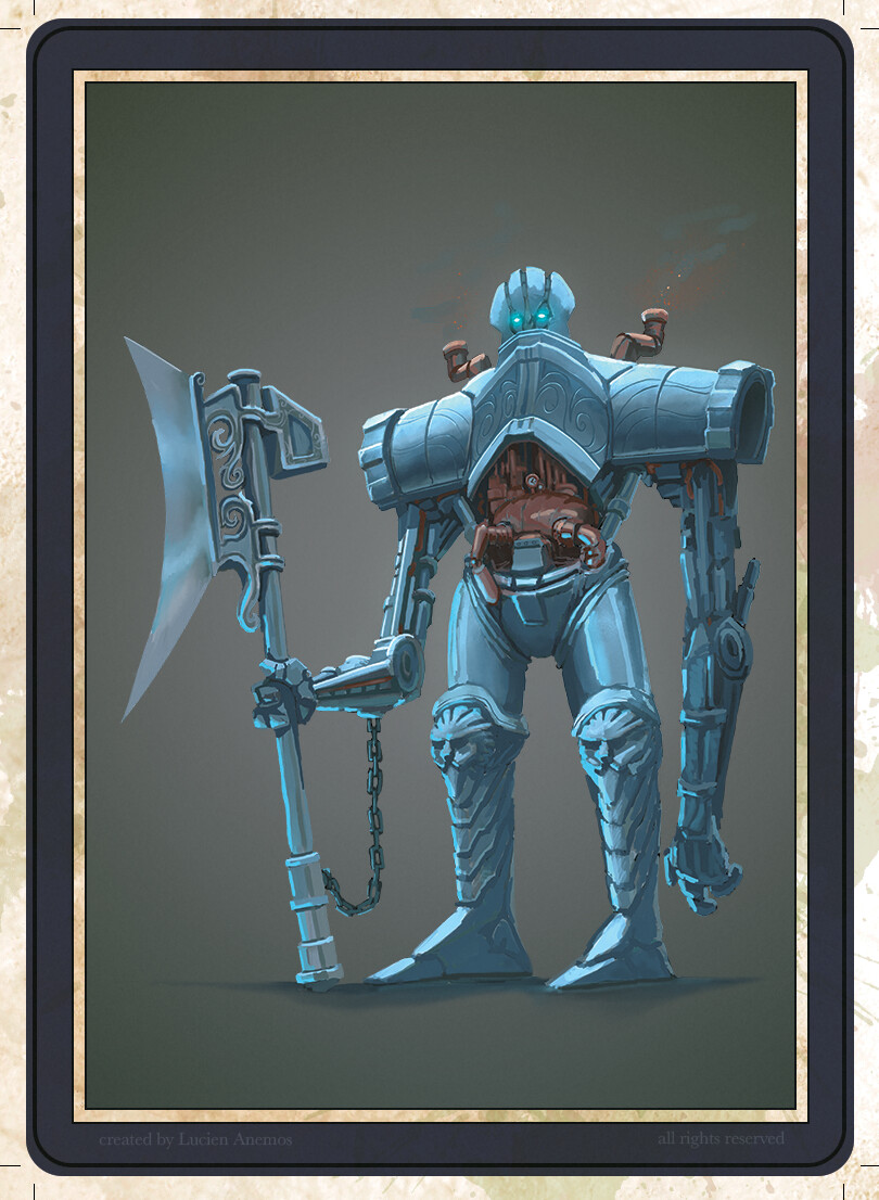Steam Powered Mithril Guardian