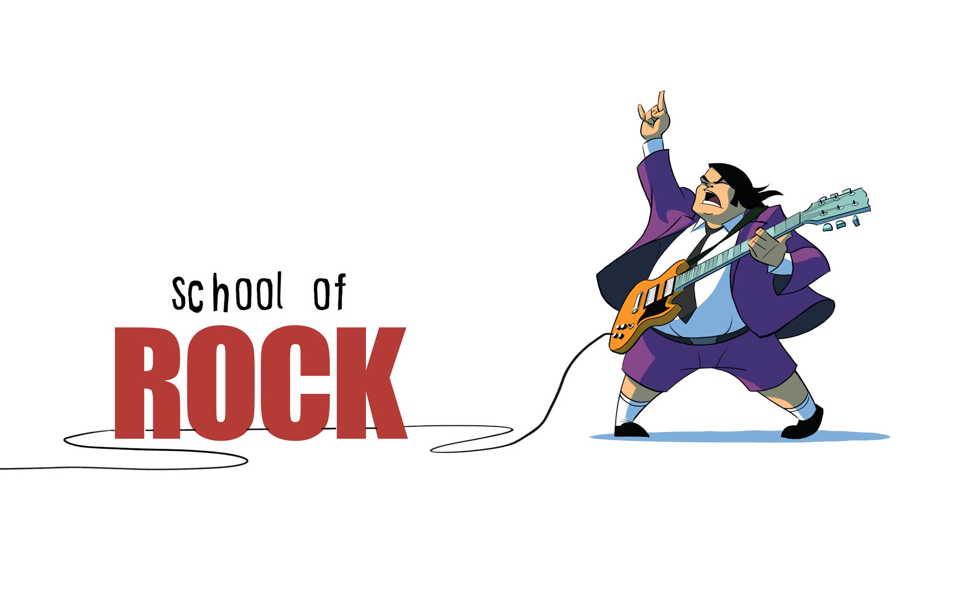 Jack Black School Of Rock by HandsomeBen on DeviantArt