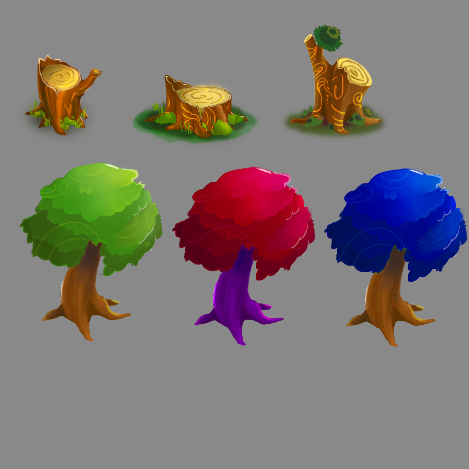 ArtStation - Trees