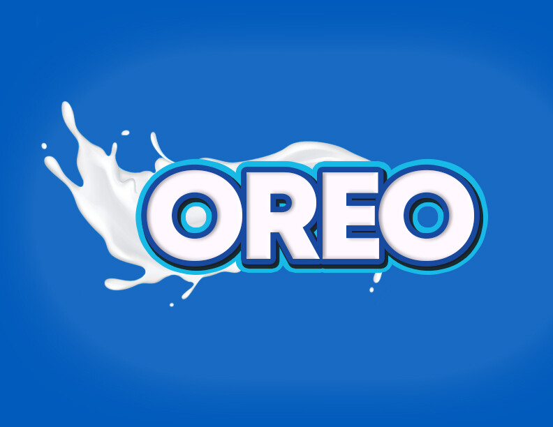 ArtStation - Oreo Logo Recreation