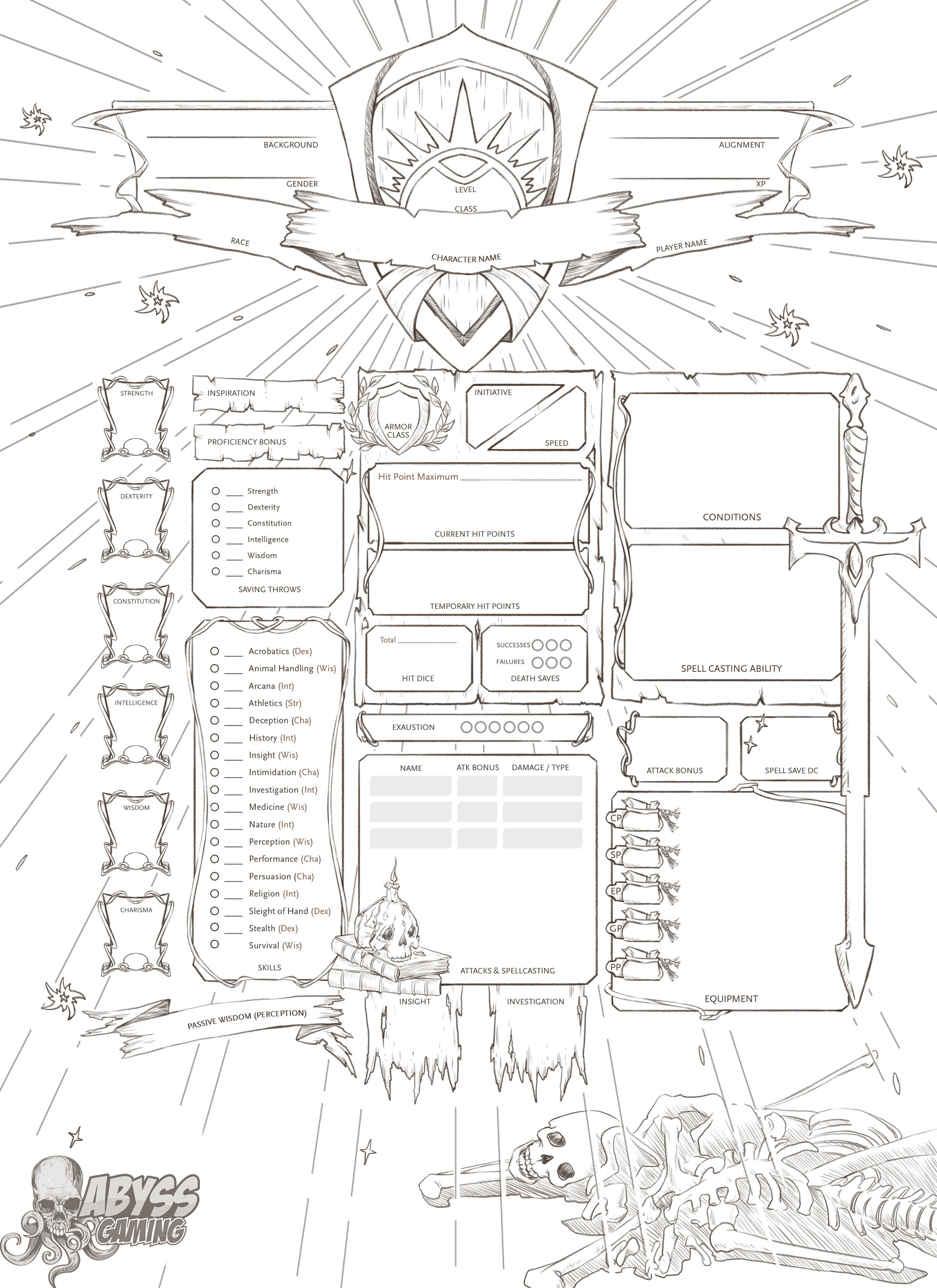 ArtStation DnD Character Sheets, 42 OFF