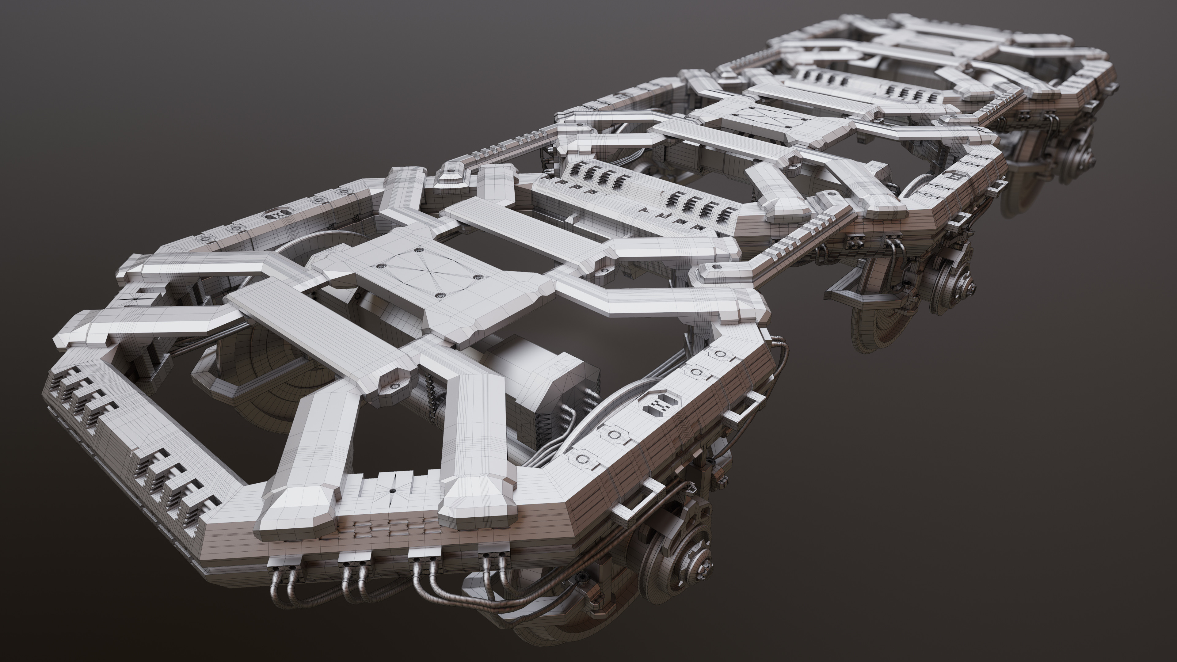 Grayscale Wireframe 01