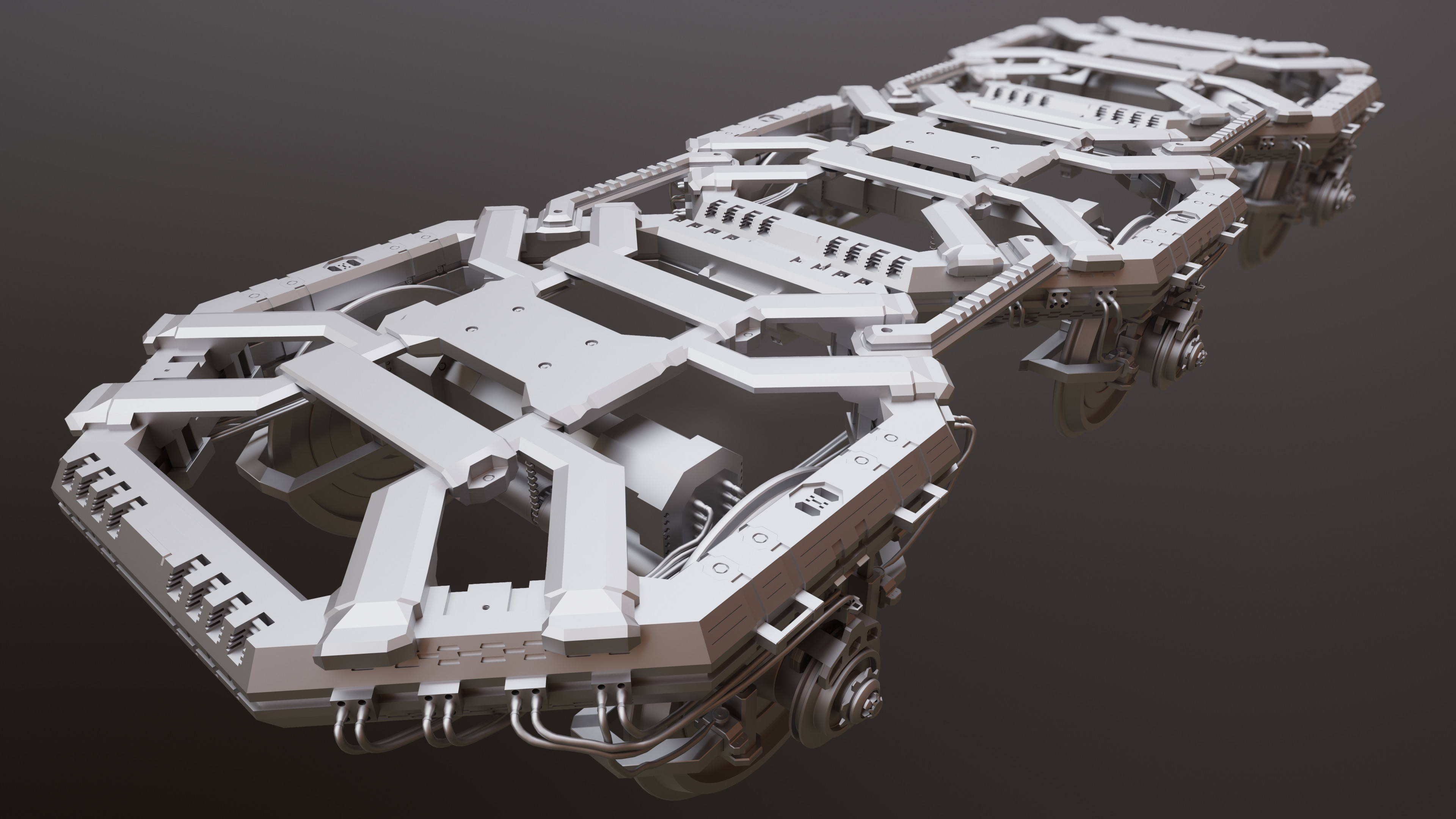Grayscale Render 01