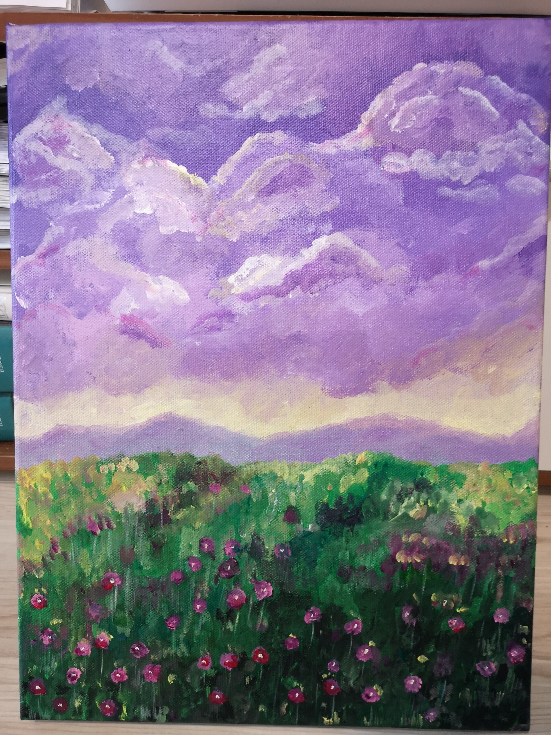 ArtStation - Purple spring