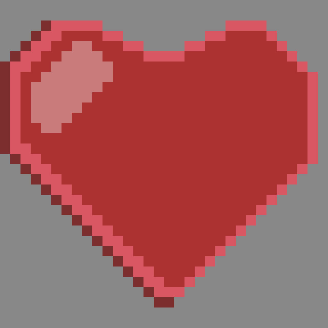 Heart Icon (Upscaled)