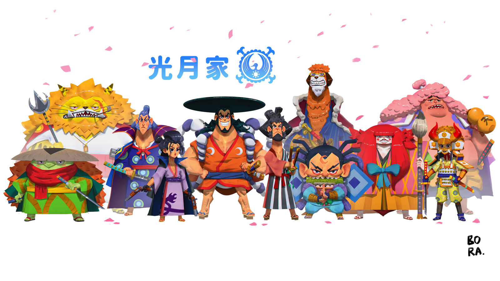 Kozuki Clan 光月家 Erick Sambora Artstation