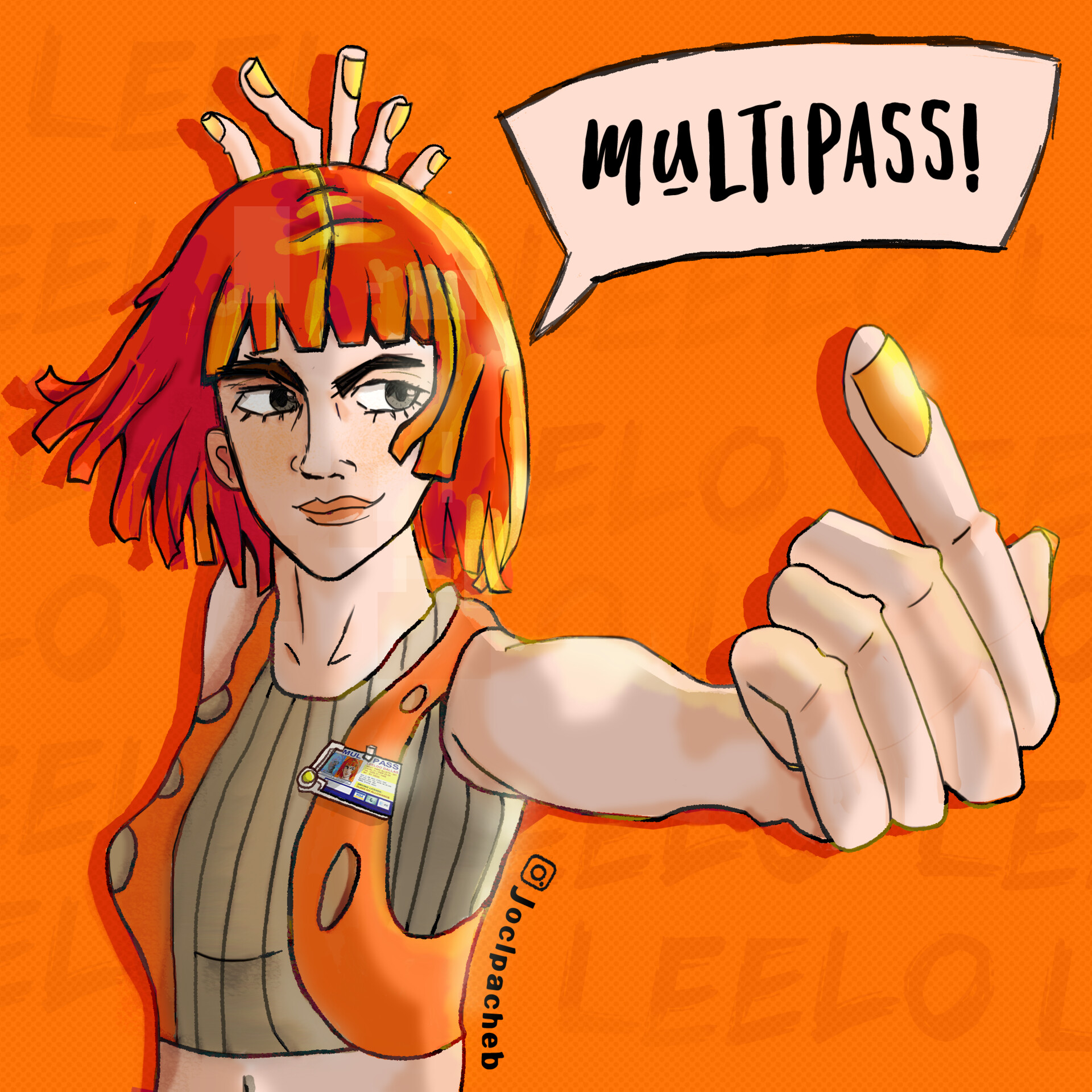 Leeloo .One Piece OC. by Nullifie on DeviantArt