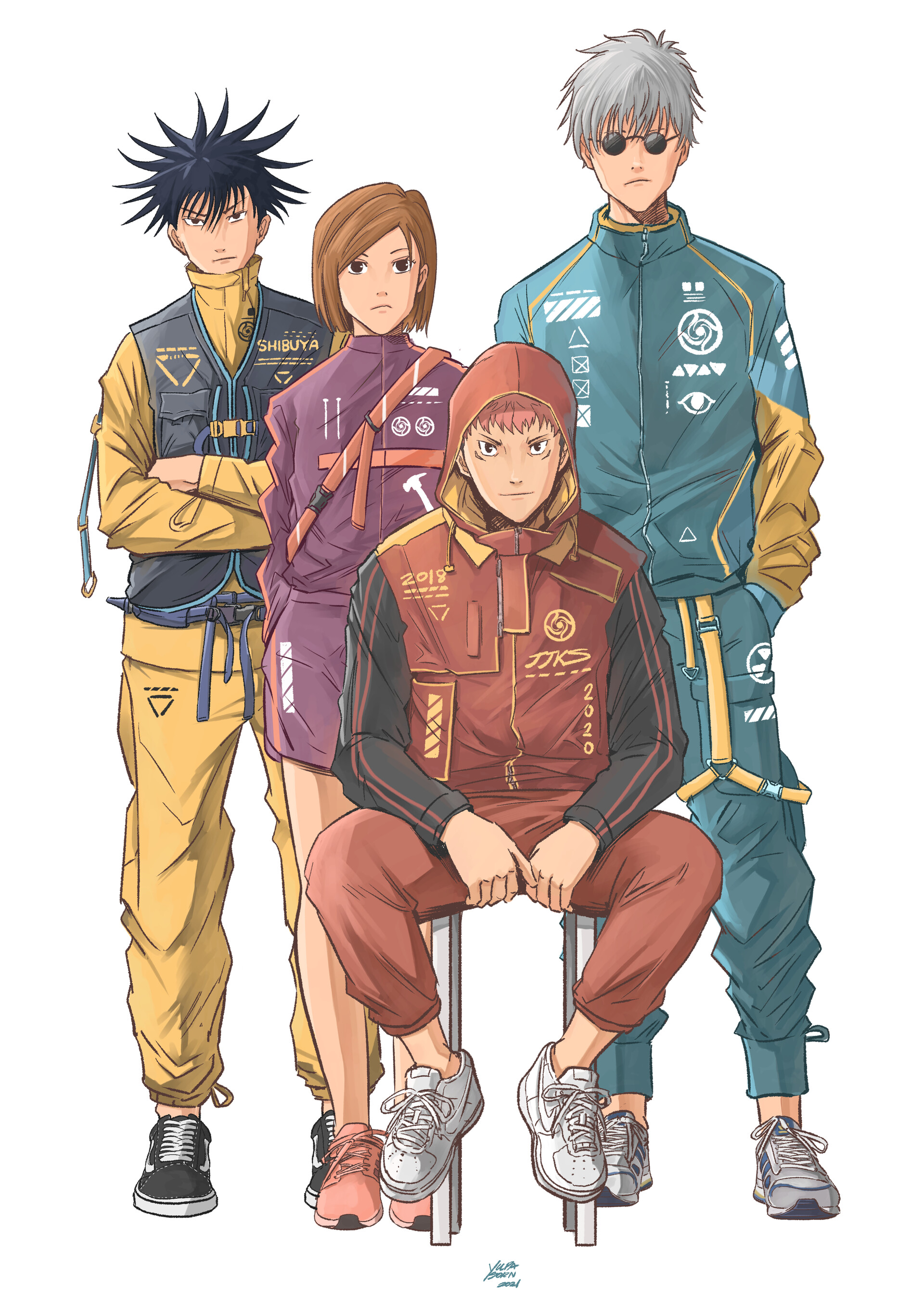 ArtStation - jujutsu Kaisen Fan art.