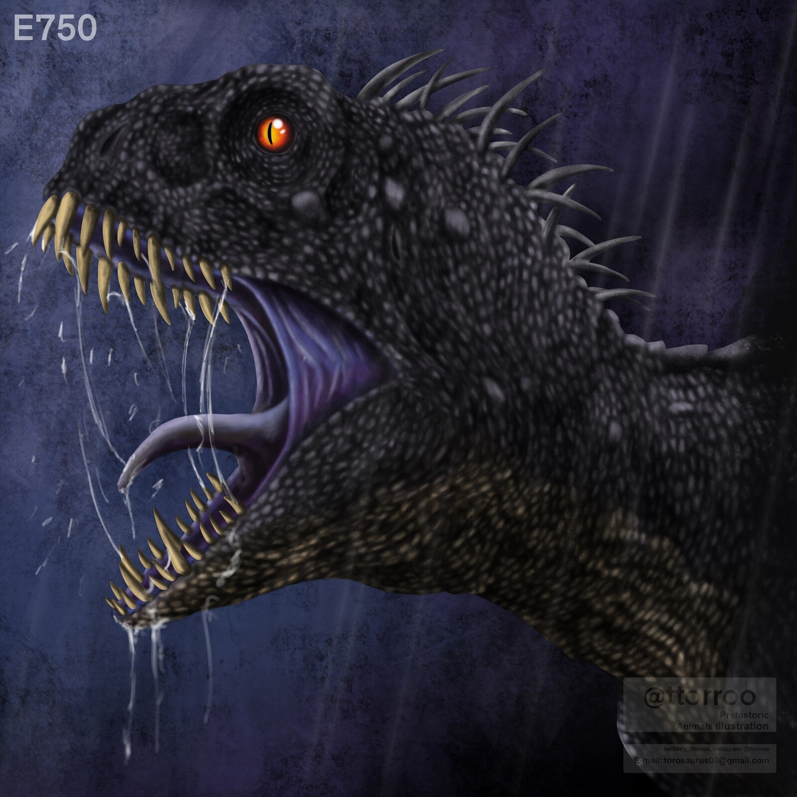 Artstation Hybrid Dino From Jurassic World Franchise Jati Kuncoro Artstation Hybrid Dino From Jurassic World Franchise Jati Kuncoro